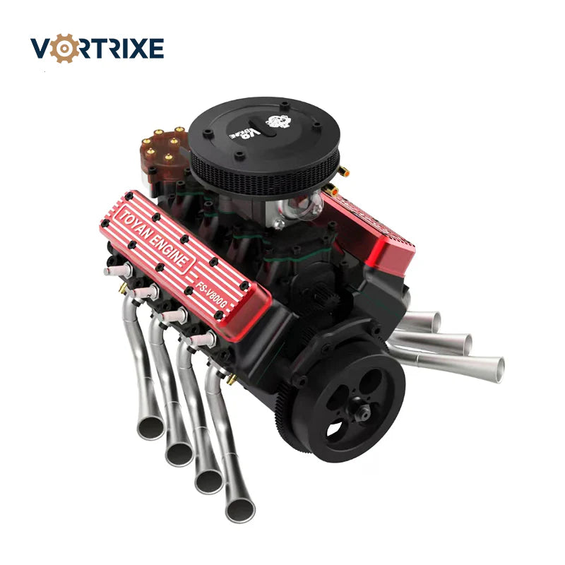 VORTRIXE & TOYAN V8 Engine 28cc OHV Gas Engine Model
