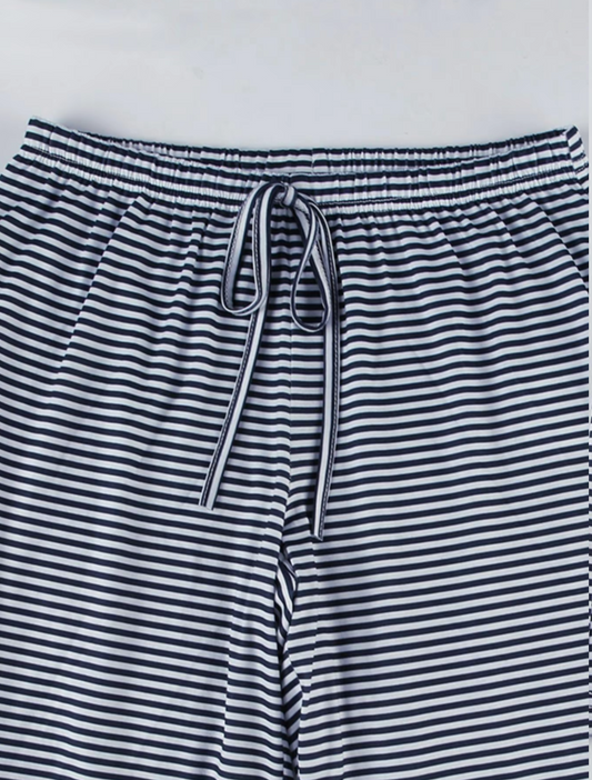 Casual Loose Striped Pants