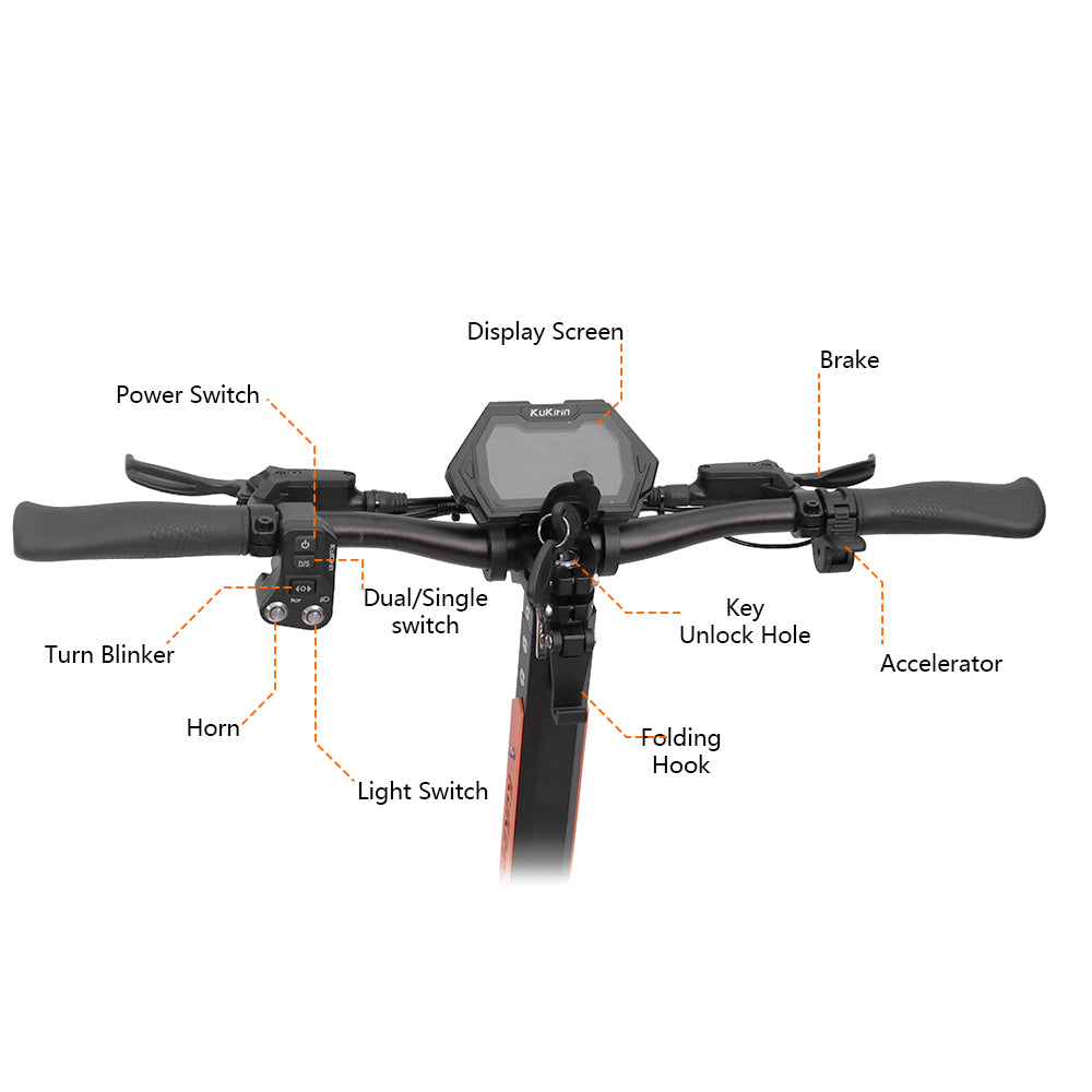 Multi-functional electric scooter Can be off-road | 65KM/H Max Speed