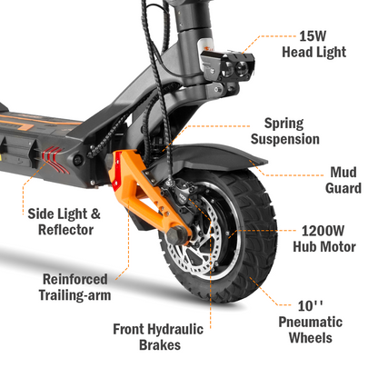 Multi-functional electric scooter Can be off-road | 65KM/H Max Speed