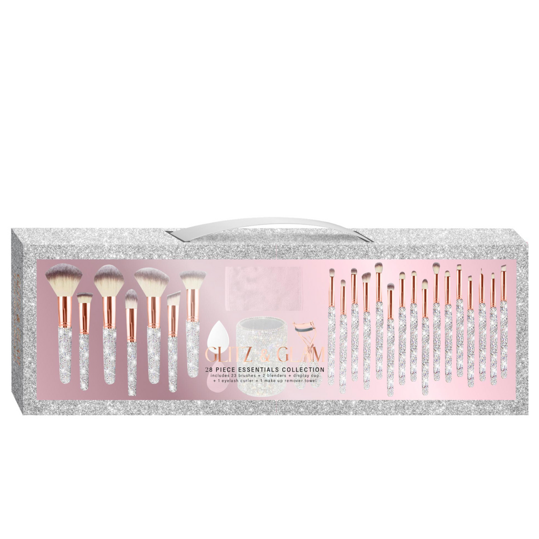 CHAMPAGNE 26pc Essentials Collection Brush Set