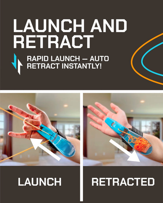 🔥 Black Friday Limited-Time Offer” 🔥World's First String Launching Webshooter that Glows-In-the-Dark - Perfect Holiday Gift