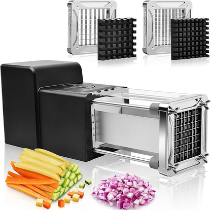 Electric French Fry Cutter, Sopito Stainless Steel Potato Cutter