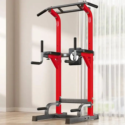 Nicole Ultimate Power 500lb Load-Bearing Adjustable Pull-Up Bar and Dip Station Home Gym Multifunctional Strength Training Station