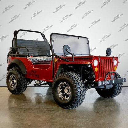 Mini Jeep | 125cc | 2 Seater | Willys Edition | 3 Speed