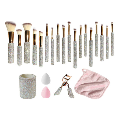 CHAMPAGNE 26pc Essentials Collection Brush Set