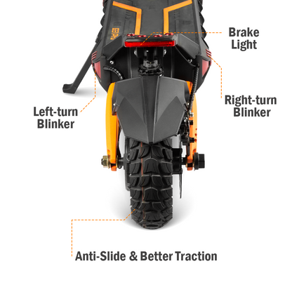Multi-functional electric scooter Can be off-road | 65KM/H Max Speed