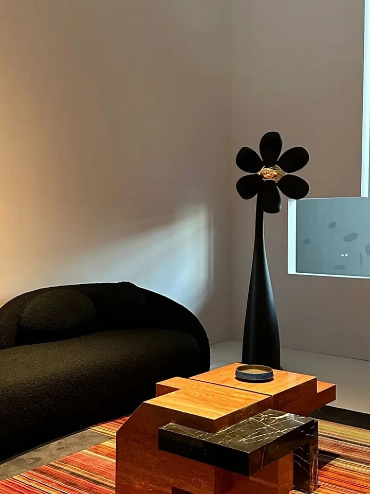 Creative Resin Sunflower Art Floor Lamp