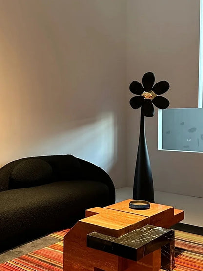 Creative Resin Sunflower Art Floor Lamp