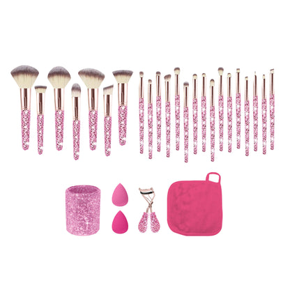 CHAMPAGNE 26pc Essentials Collection Brush Set