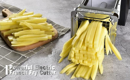 Electric French Fry Cutter, Sopito Stainless Steel Potato Cutter