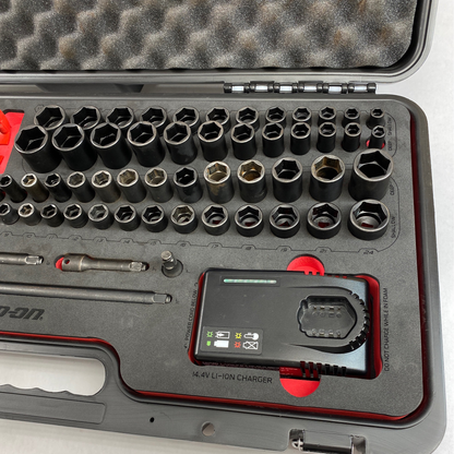Snap 62-piece 3/8-inch Cordless Impact Wrench Tool Kit