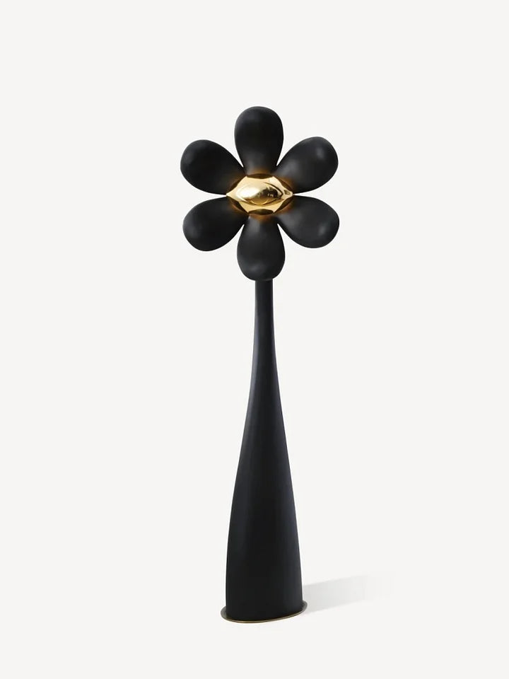 Creative Resin Sunflower Art Floor Lamp