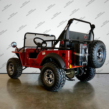 Mini Jeep | 125cc | 2 Seater | Willys Edition | 3 Speed