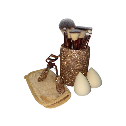 CHAMPAGNE 26pc Essentials Collection Brush Set