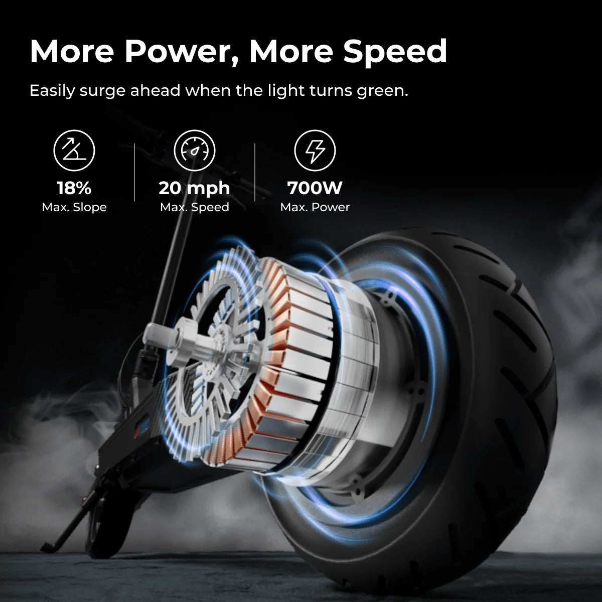 NAVEE GT3 Dual Spring Shock Absorbers E-scooter