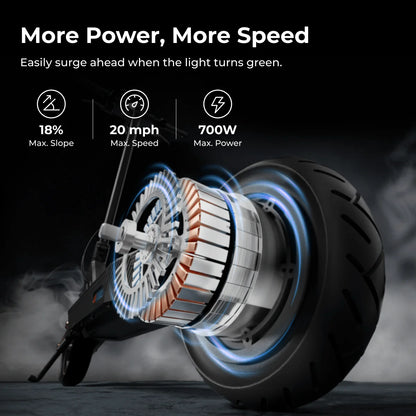 NAVEE GT3 Dual Spring Shock Absorbers E-scooter