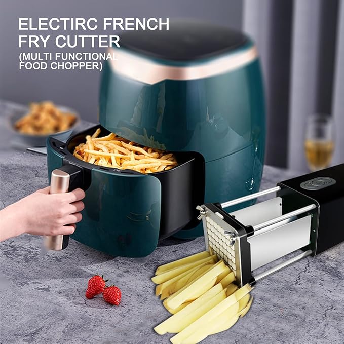 Electric French Fry Cutter, Sopito Stainless Steel Potato Cutter