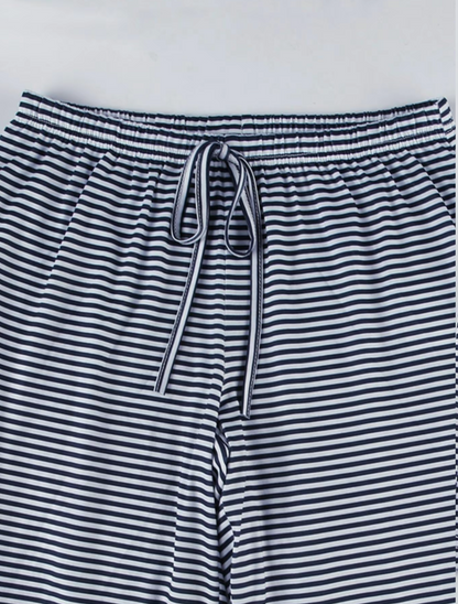 Casual Loose Striped Pants