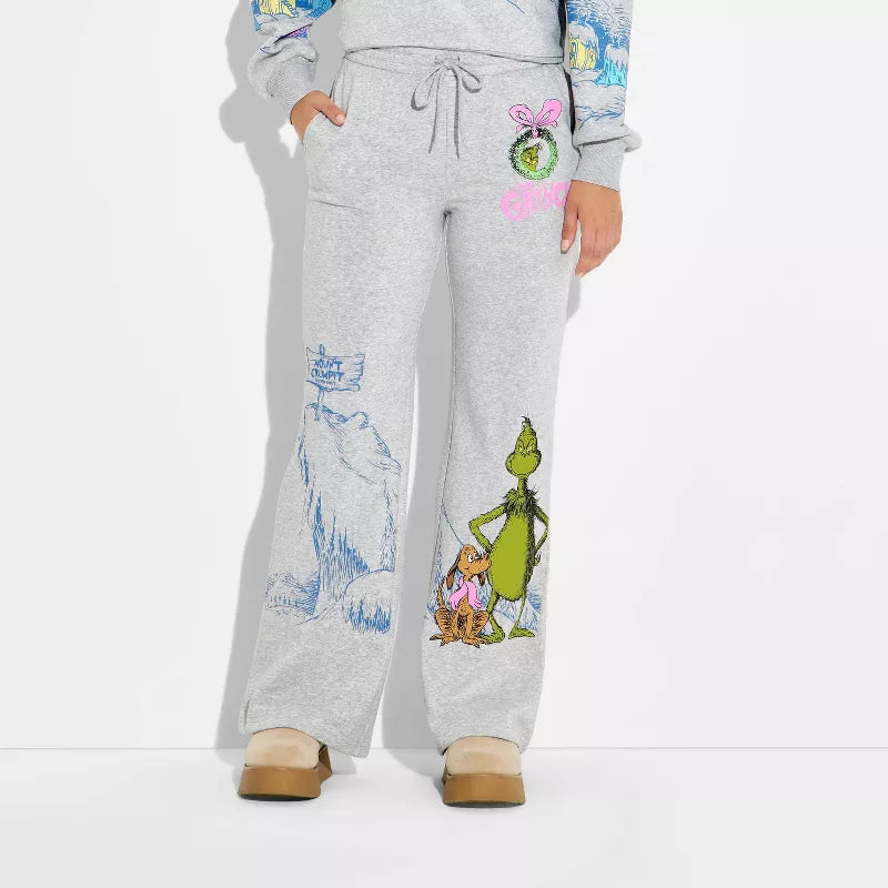 The  Grinch Graphic Sweatshirt & Pants Set