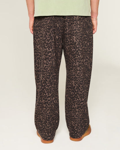 Unisex Boxy Leopard Hoodie & Pant Set