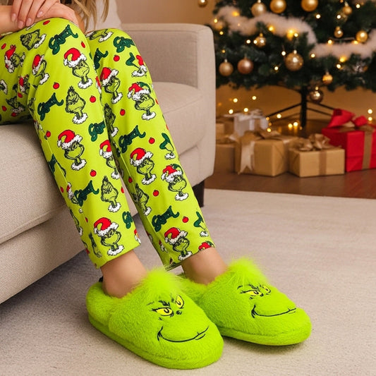 The Grinch Christmas Pajama & Slippers