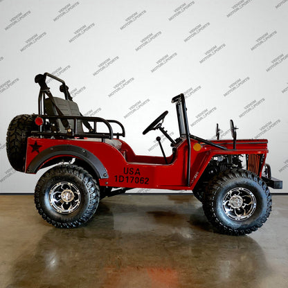 Mini Jeep | 125cc | 2 Seater | Willys Edition | 3 Speed