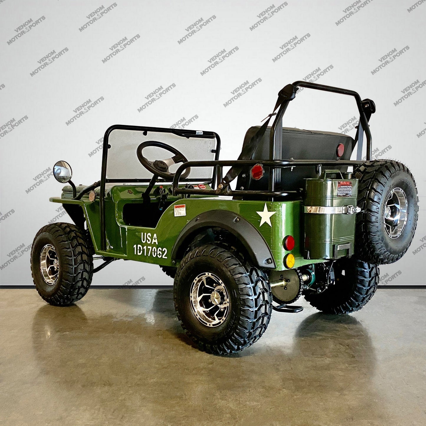 Mini Jeep | 125cc | 2 Seater | Willys Edition | 3 Speed