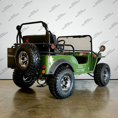 Mini Jeep | 125cc | 2 Seater | Willys Edition | 3 Speed